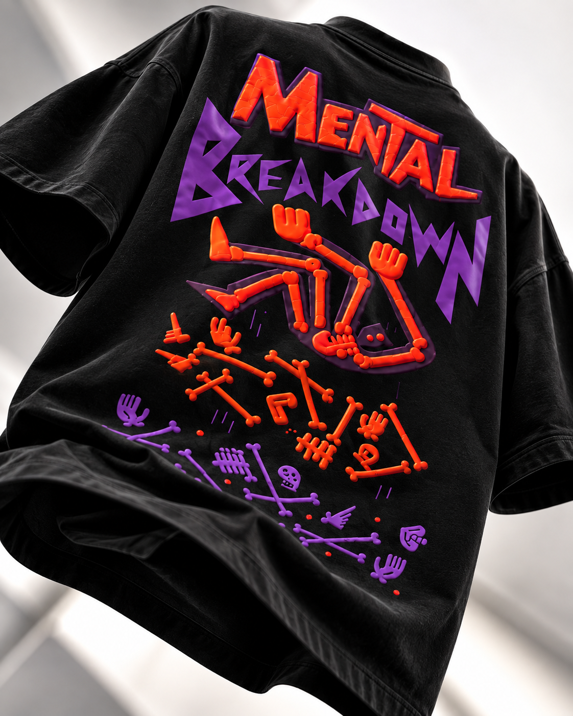 Mental Breakdown - WYSE Oversized Tee
