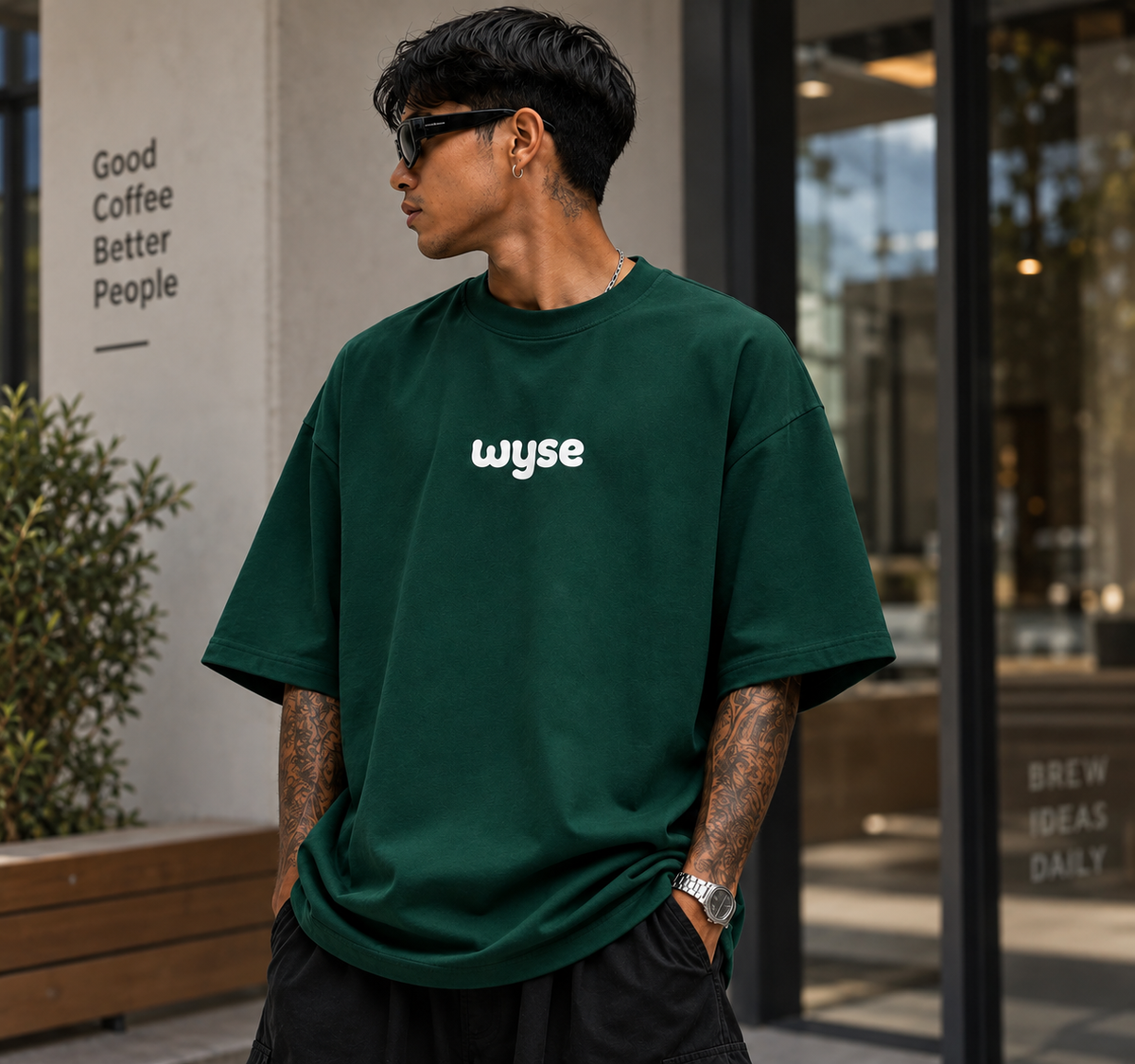 Make Money Not Friends Oversized Tee