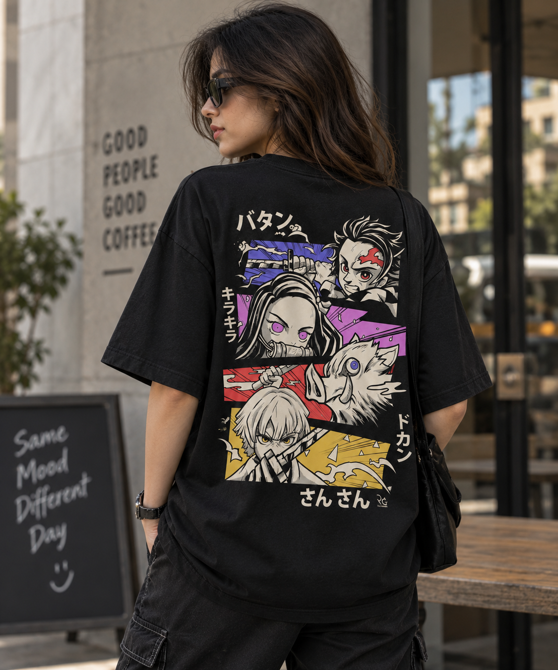 Demon Slayer Tanjiro - WYSE Oversized Tee