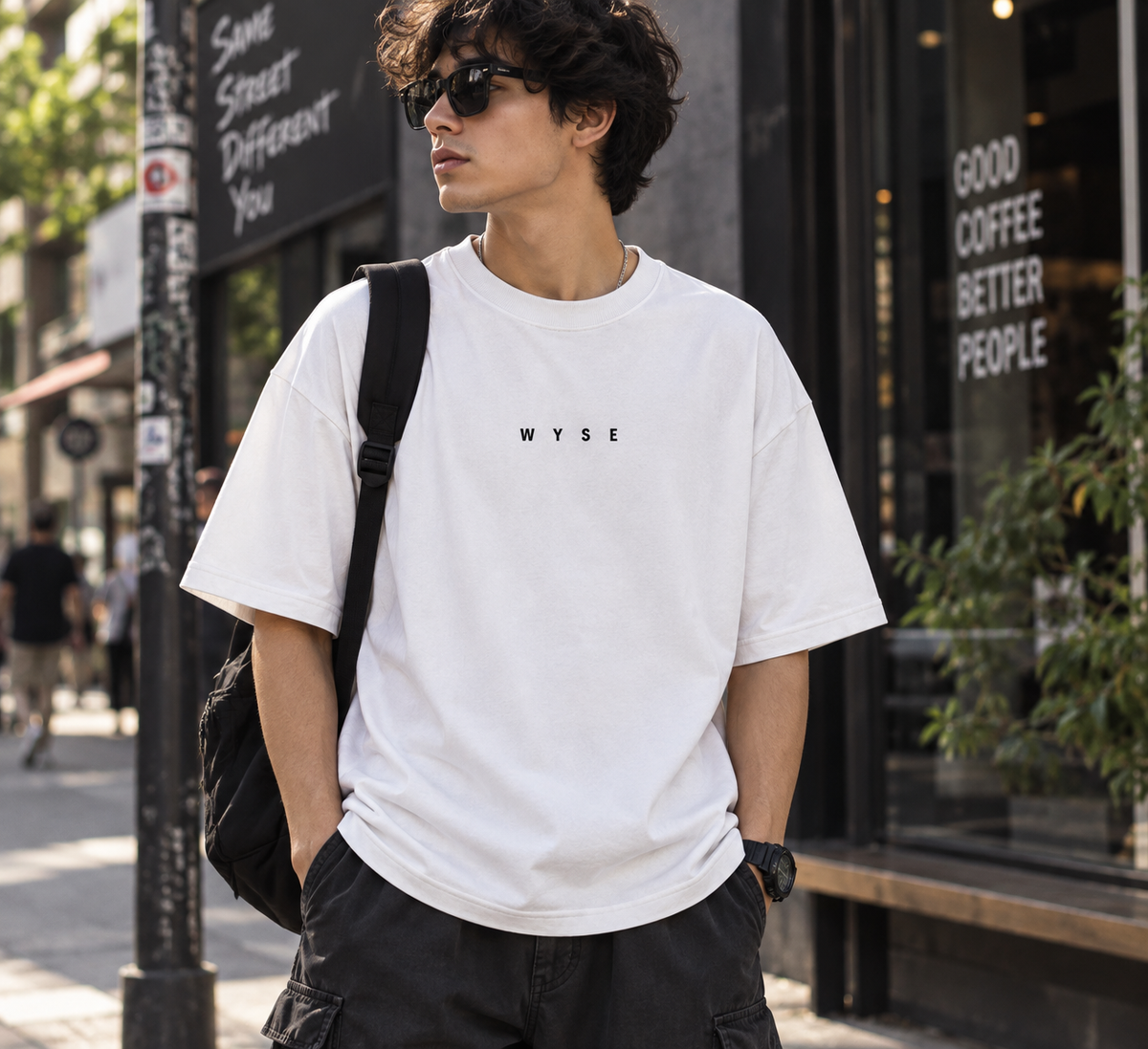 Honor the Snake - WYSE Oversized Tee
