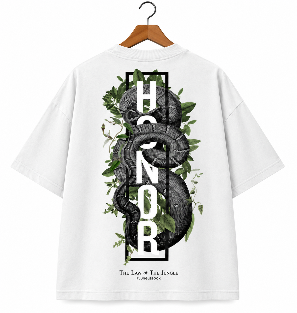 Honor the Snake - WYSE Oversized Tee