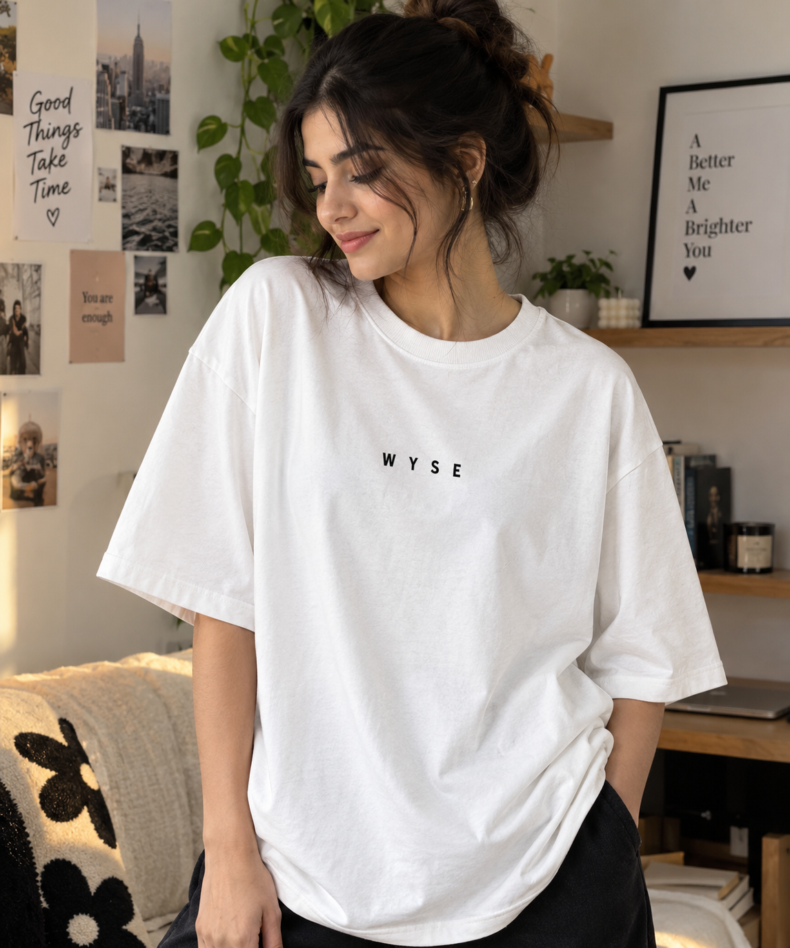 Moody Fun - WYSE Women's Oversized Tee