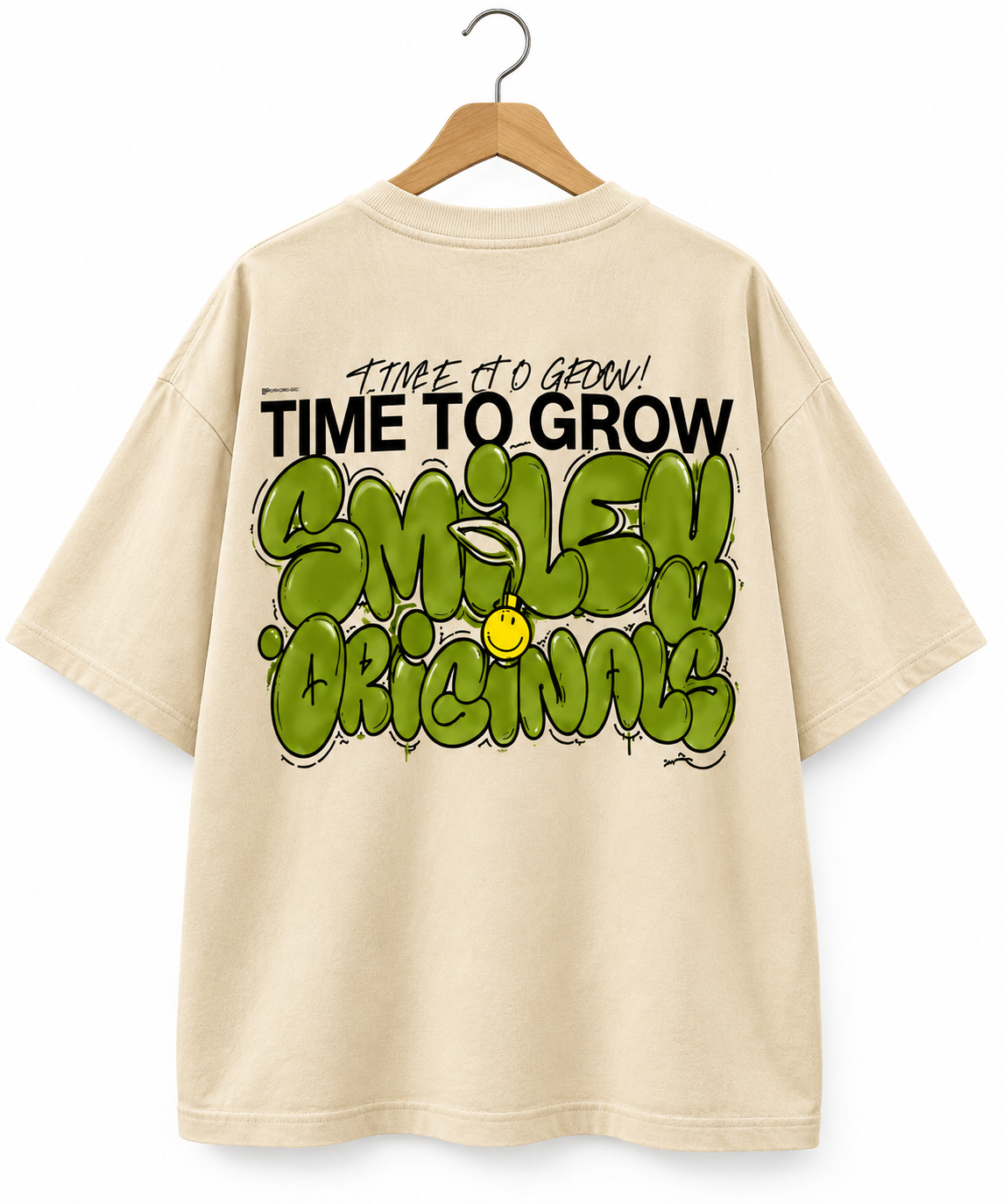 Time To Grow - WYSE Oversized Tee