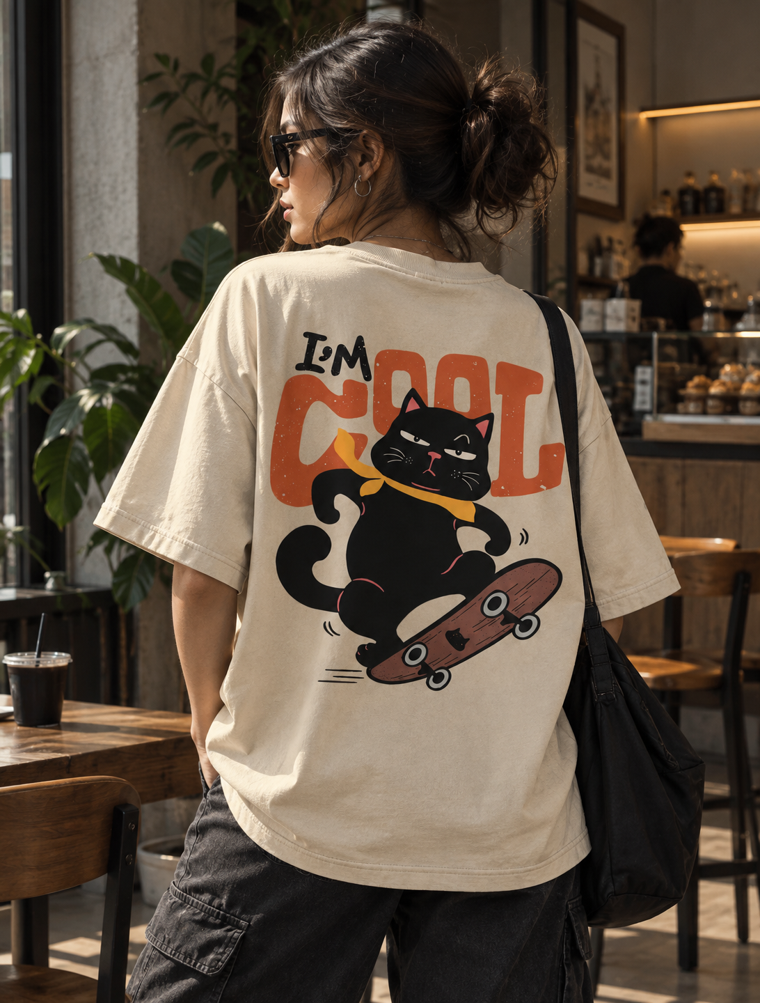 I'm Cool Tshirt - WYSE Oversized Tee