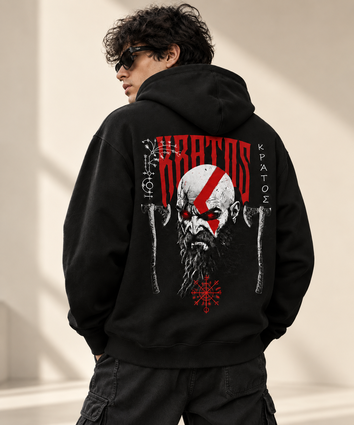 Kratos God of War - WYSE Hoodies