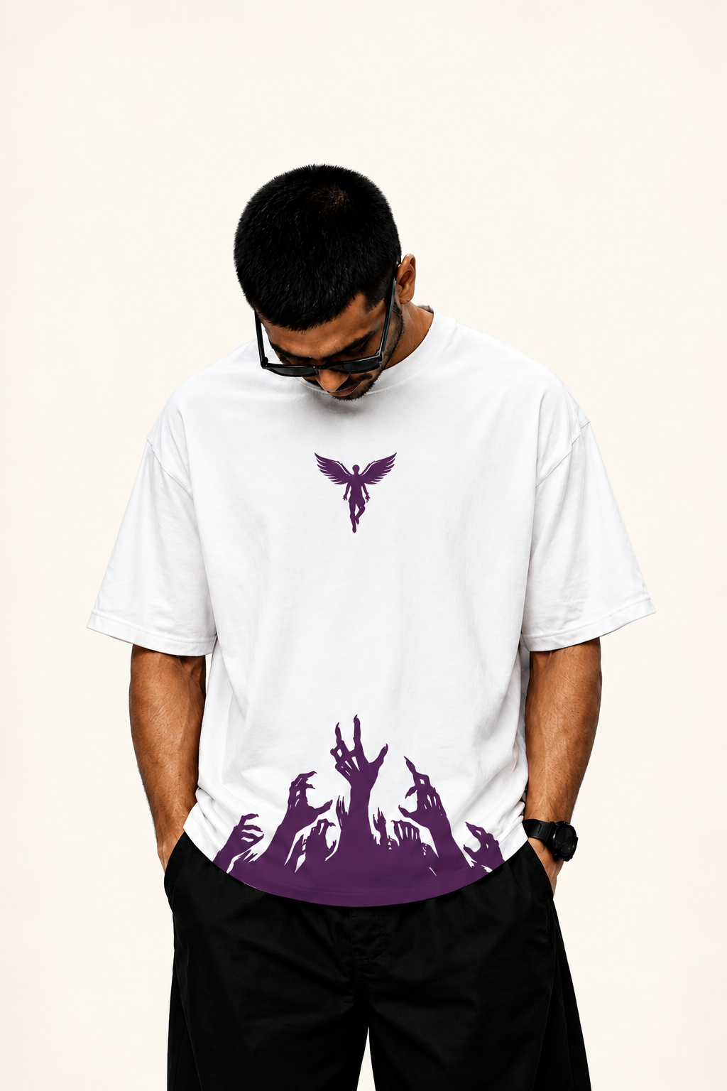 Rise Above - WYSE Oversized Tee