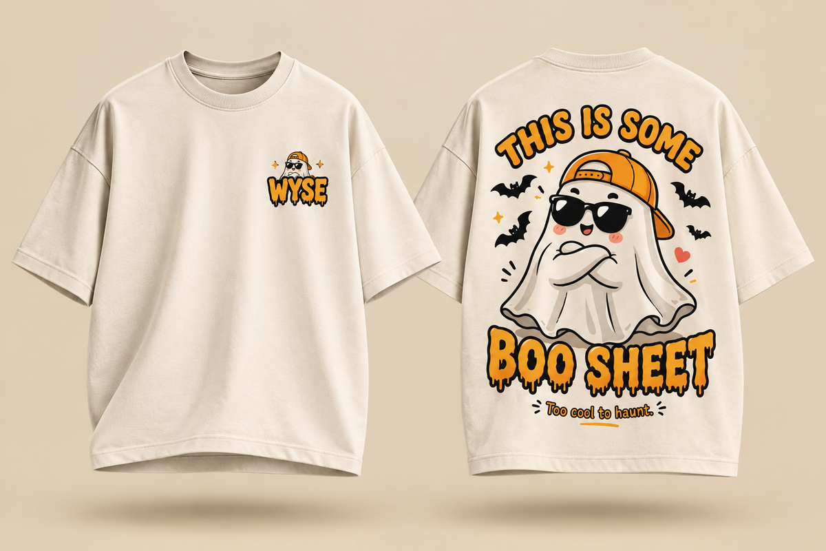 Boo Sheet - WYSE Oversized Tee