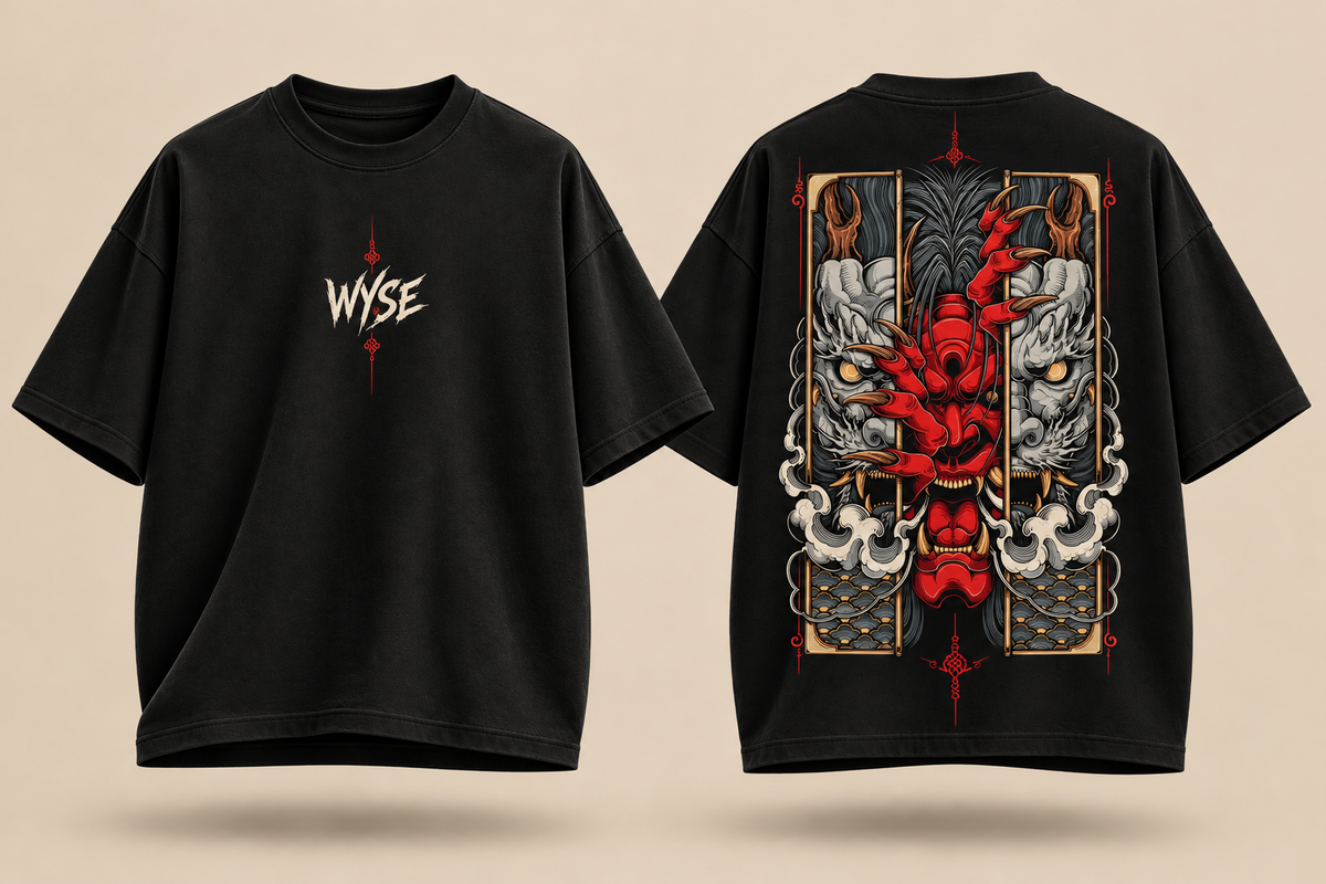 Dragon Heart - WYSE Oversized Tee