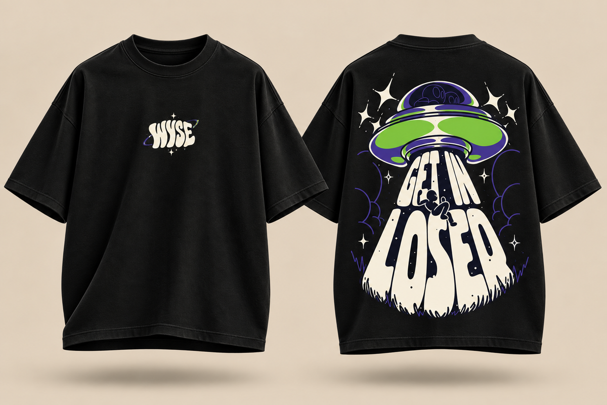 Get In Loser - WYSE Oversized Tee