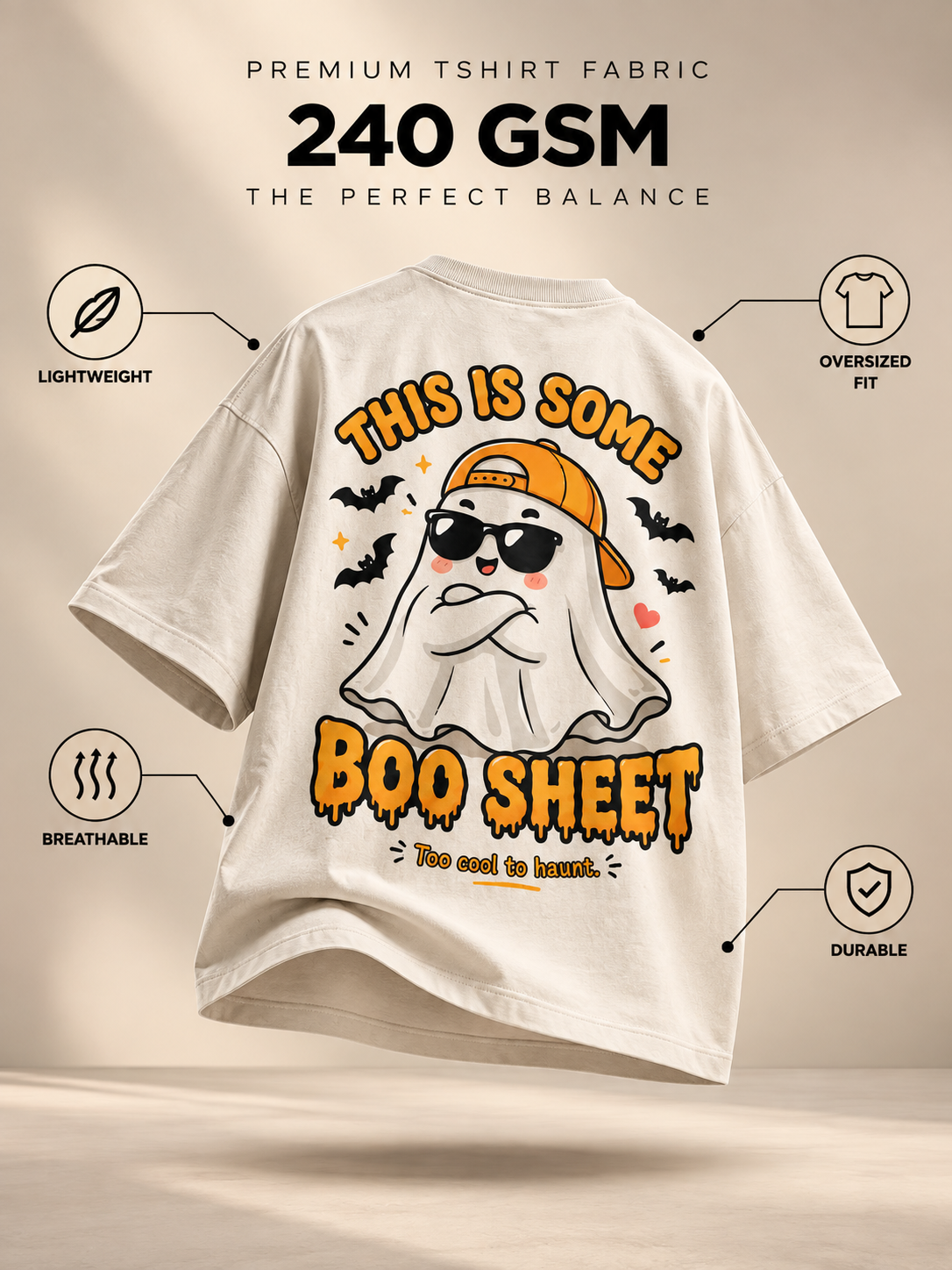 Boo Sheet - WYSE Oversized Tee