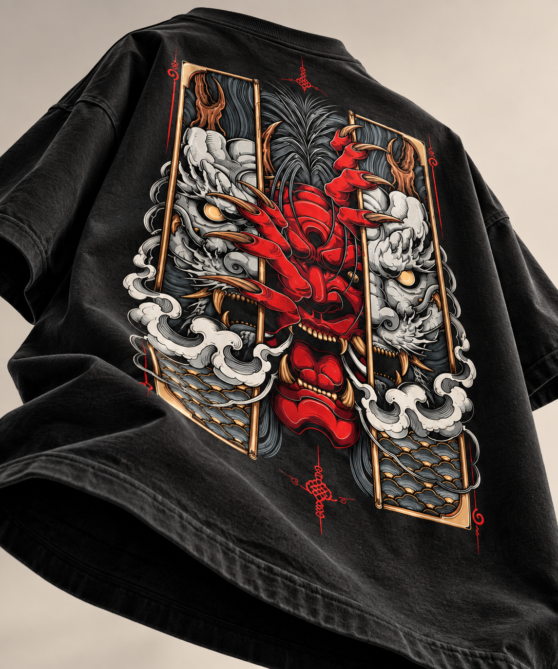 Dragon Heart - WYSE Oversized Tee