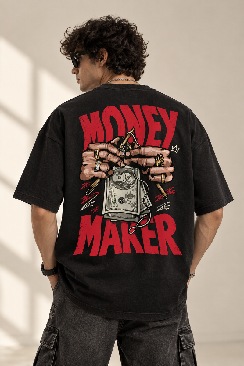 Money Maker - WYSE Oversized Tee