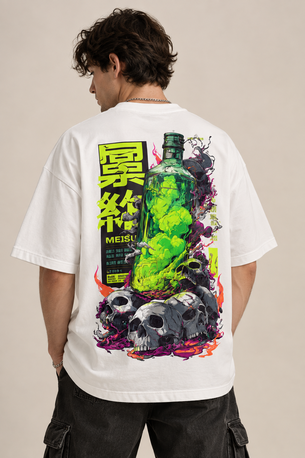 Toxic Skull - WYSE Oversized Tee