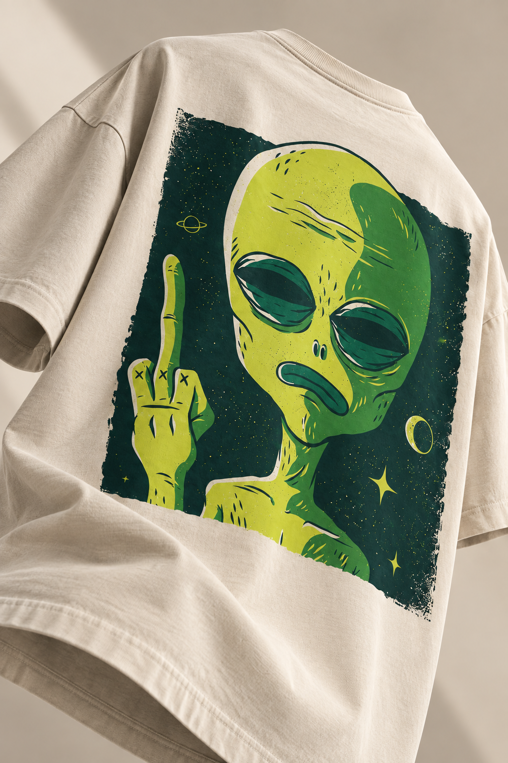 Alien Moody - WYSE Oversized Tee