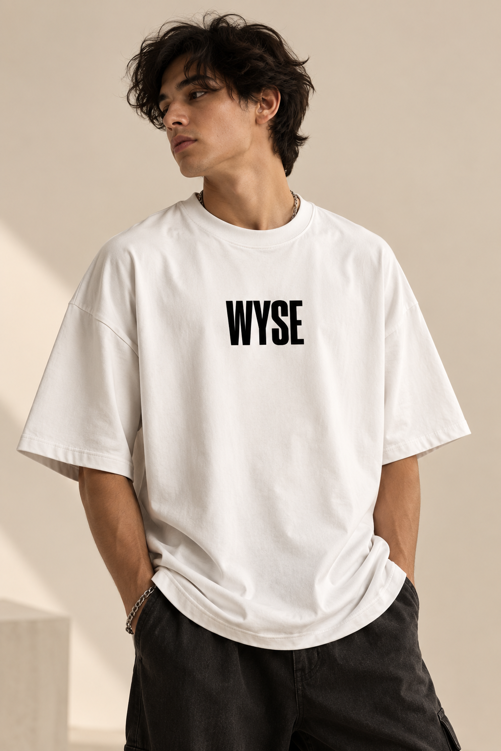 Heart Skull Connection - WYSE Oversized Tee