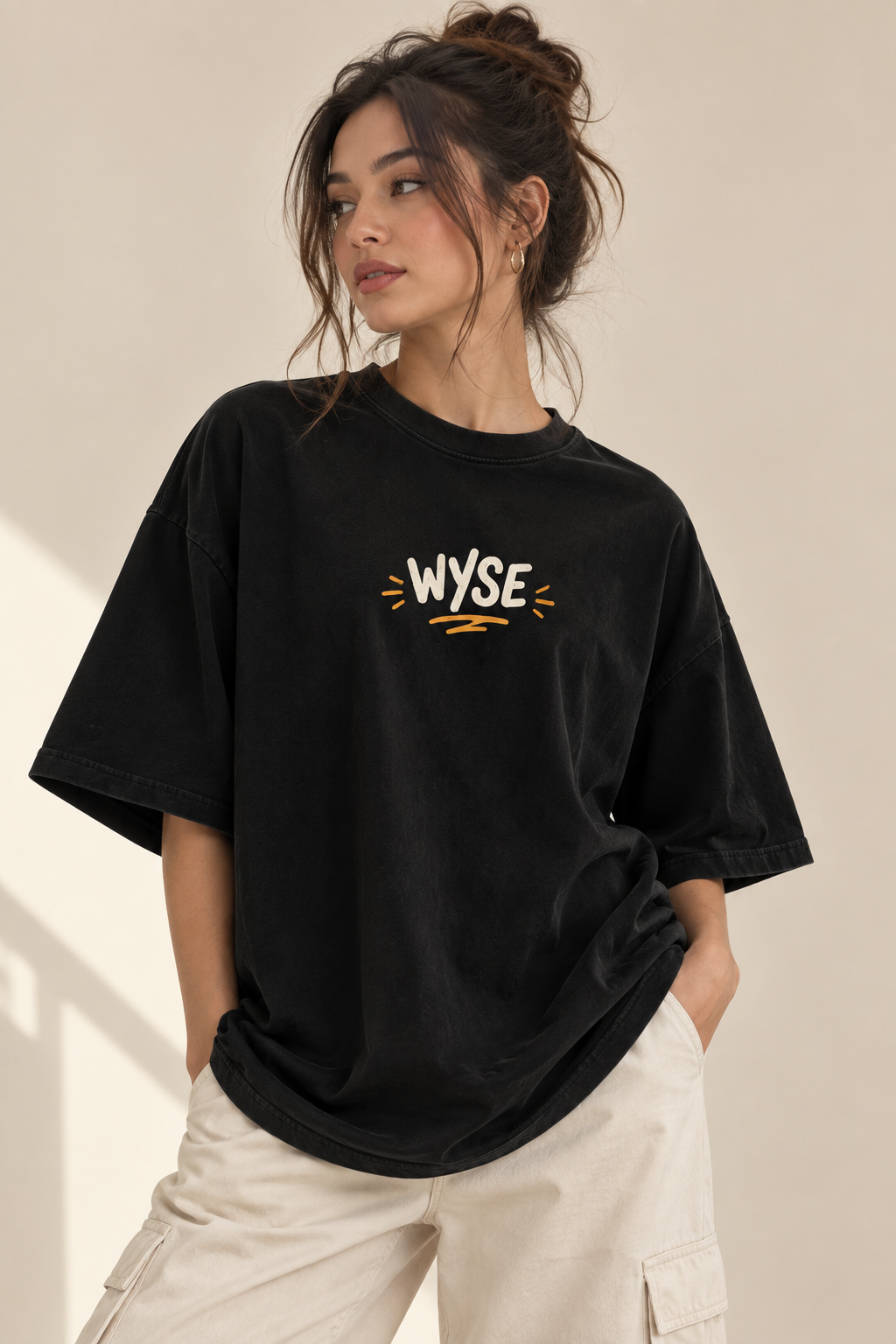 Handle With Cry - WYSE Oversized Tee