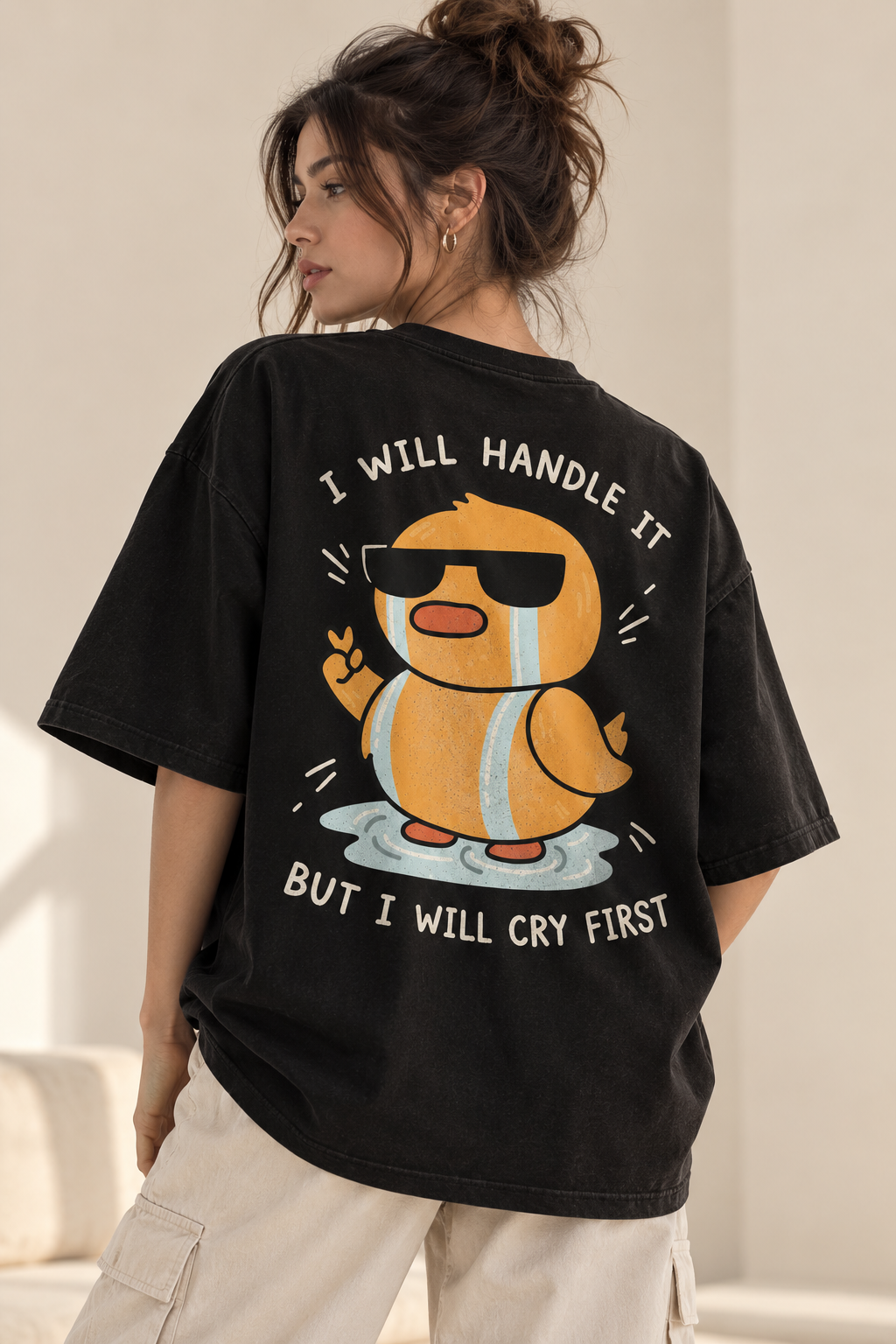 Handle With Cry - WYSE Oversized Tee