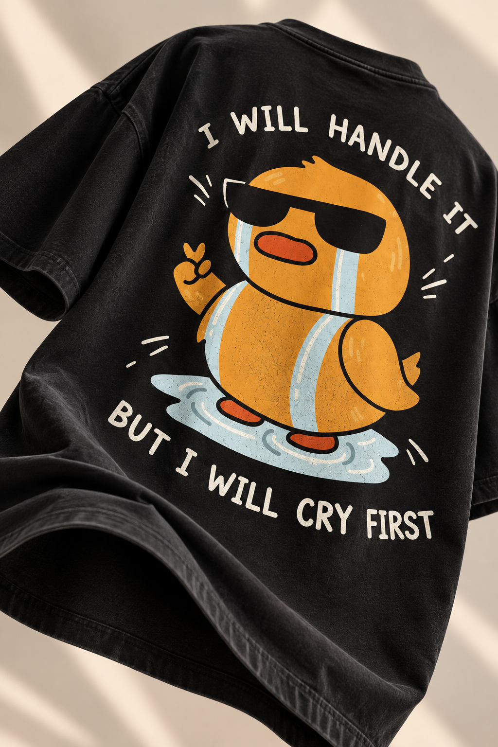 Handle With Cry - WYSE Oversized Tee