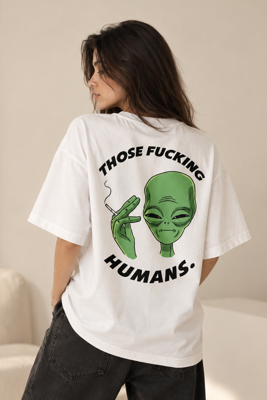 Those Humans - WYSE Oversized Tee