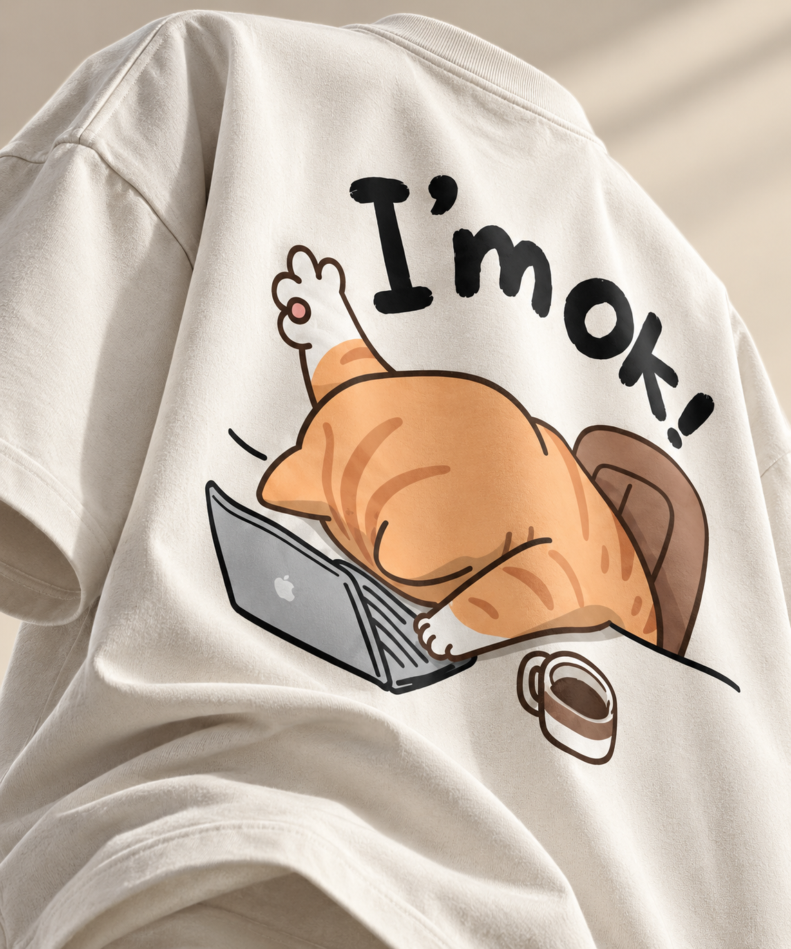 I'm Okay - WYSE Oversized Tee