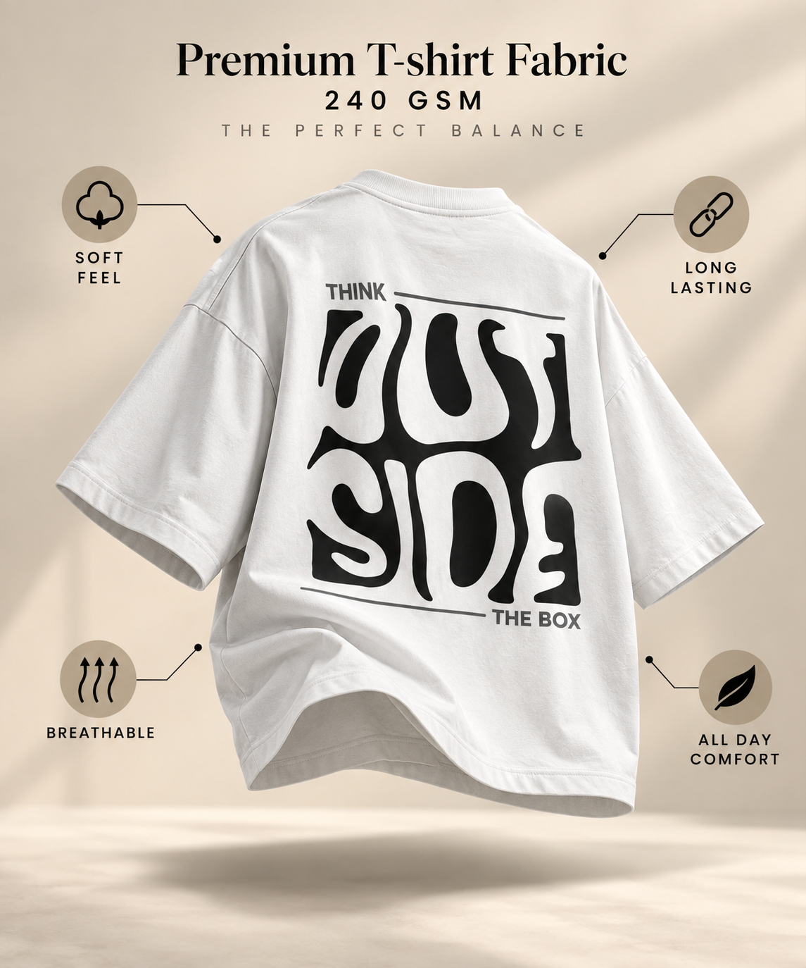 Think Out Of The Box - WYSE Oversized Tee