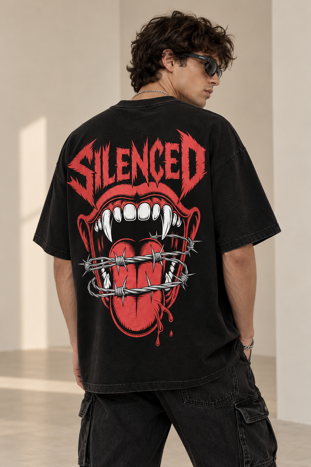 Silenced - WYSE Oversized Tee