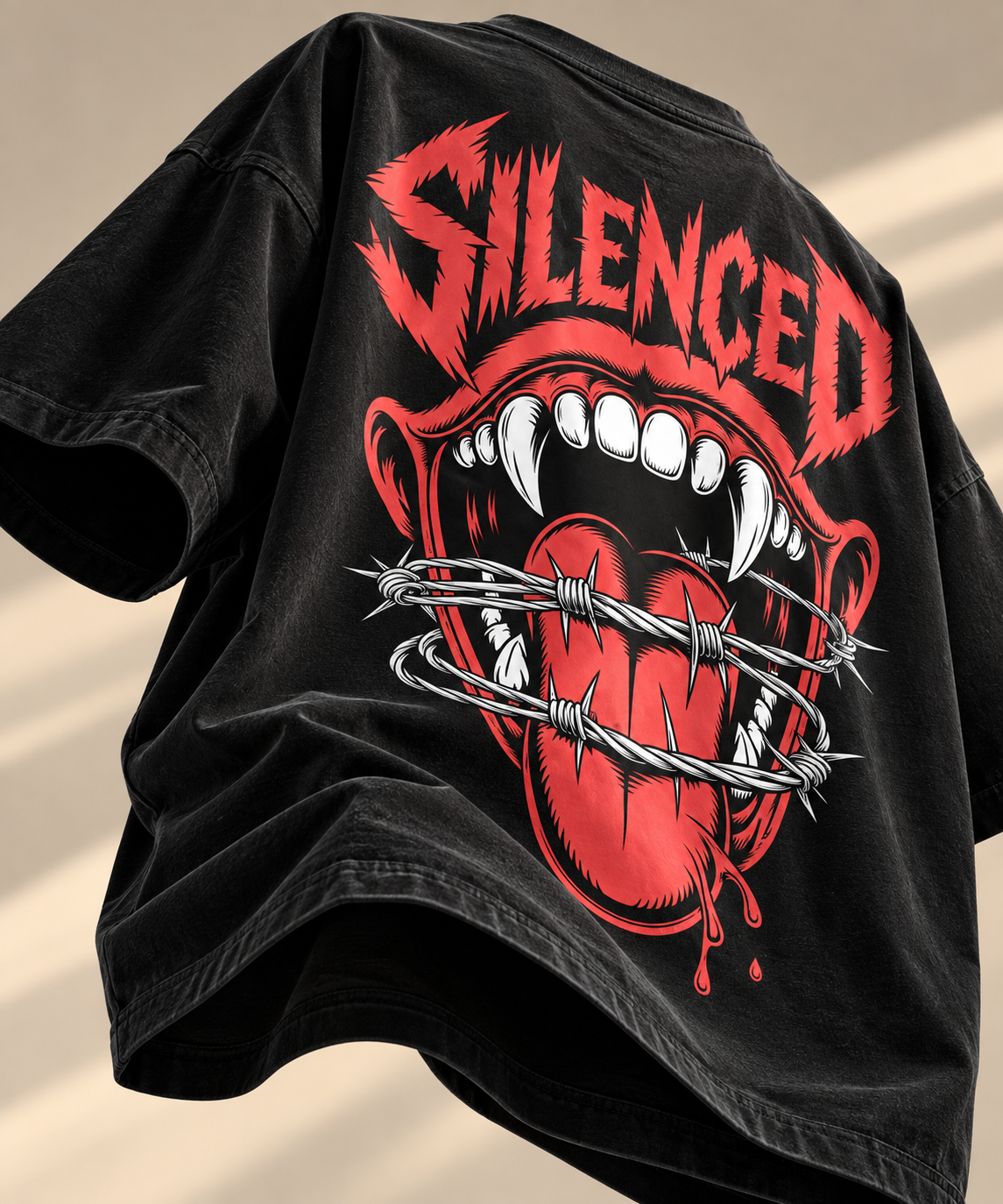 Silenced - WYSE Oversized Tee