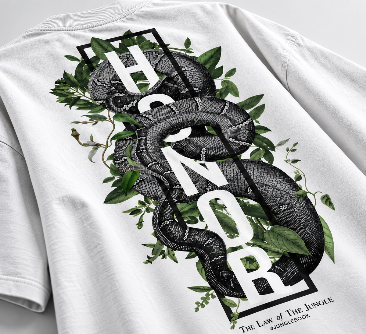 Honor the Snake - WYSE Oversized Tee