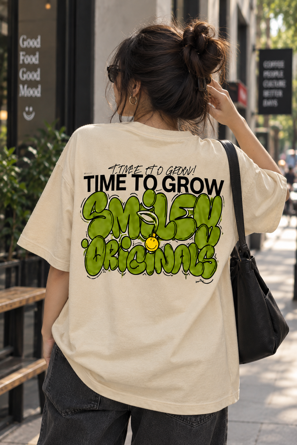 Time To Grow - WYSE Oversized Tee