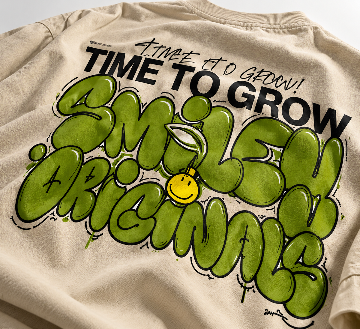 Time To Grow - WYSE Oversized Tee