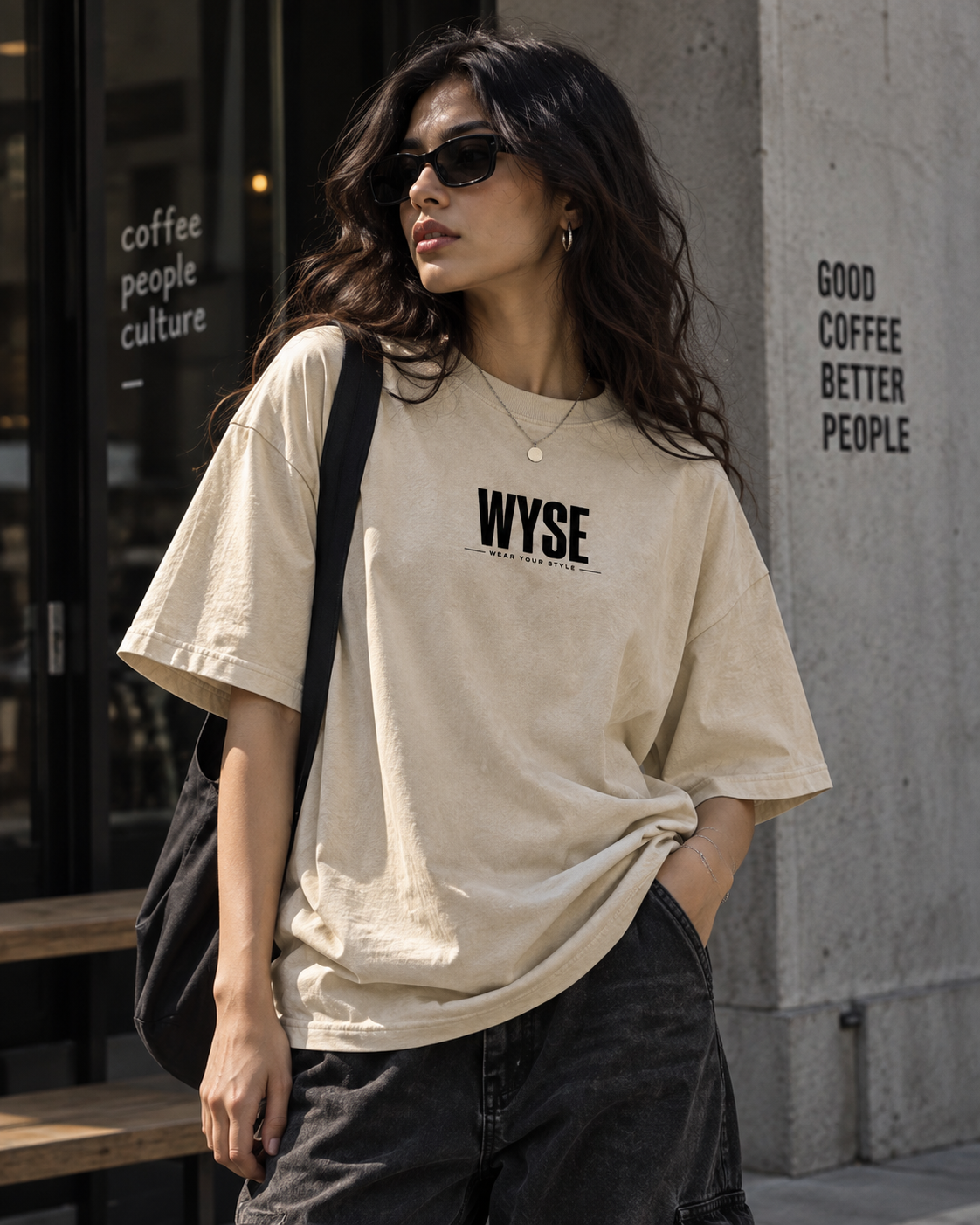 I am Not Lazy - WYSE Oversized Tee