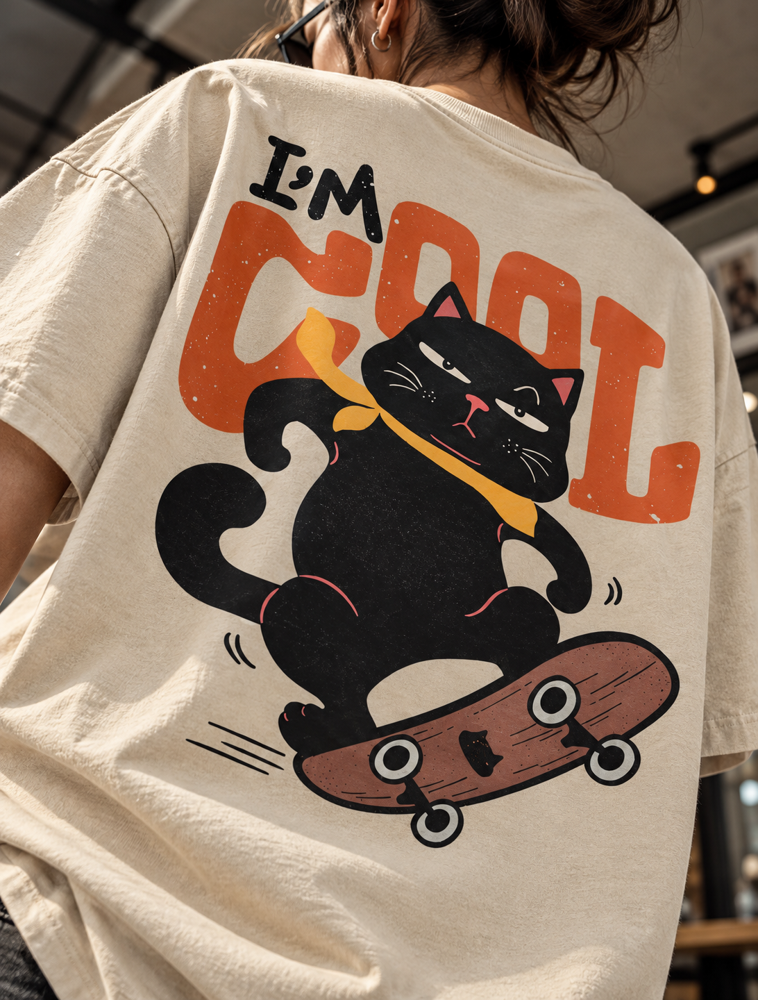 I'm Cool Tshirt - WYSE Oversized Tee