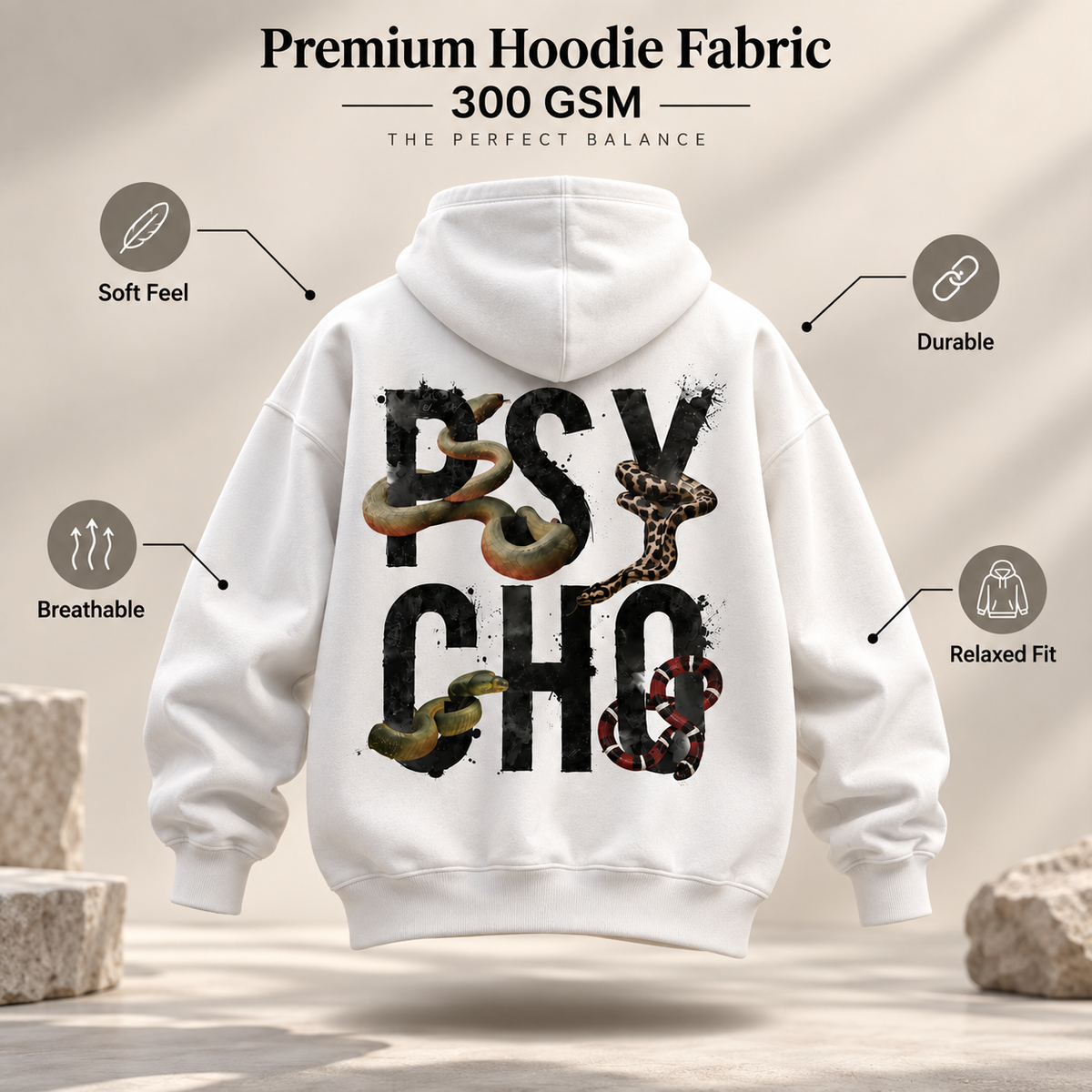 Psycho Snakes - WYSE Hoodie