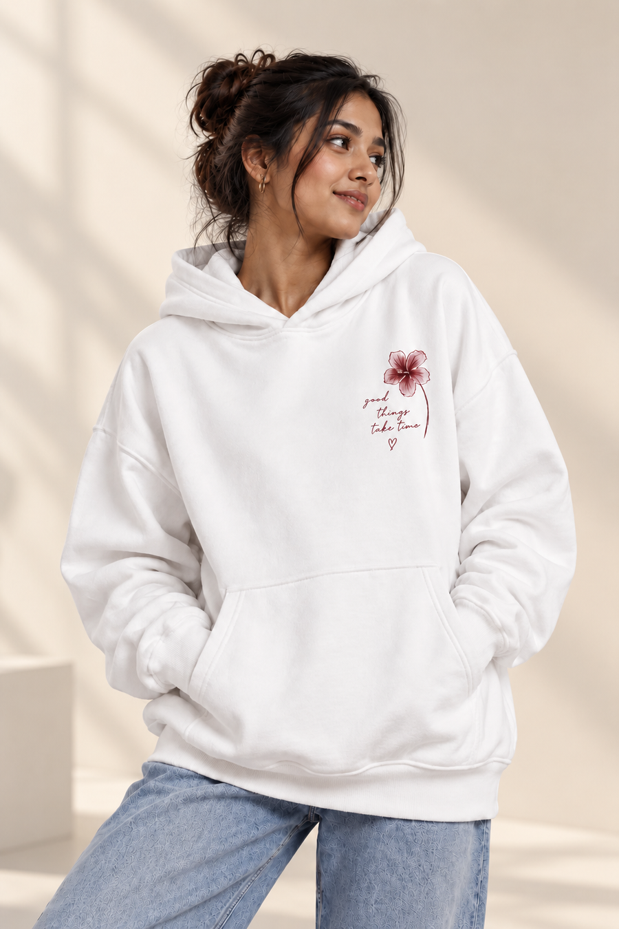 Bloom in Time - WYSE Women's Hoodie