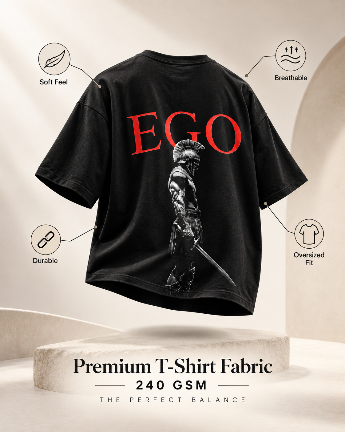 Ego Warrior - WYSE Gym Tee
