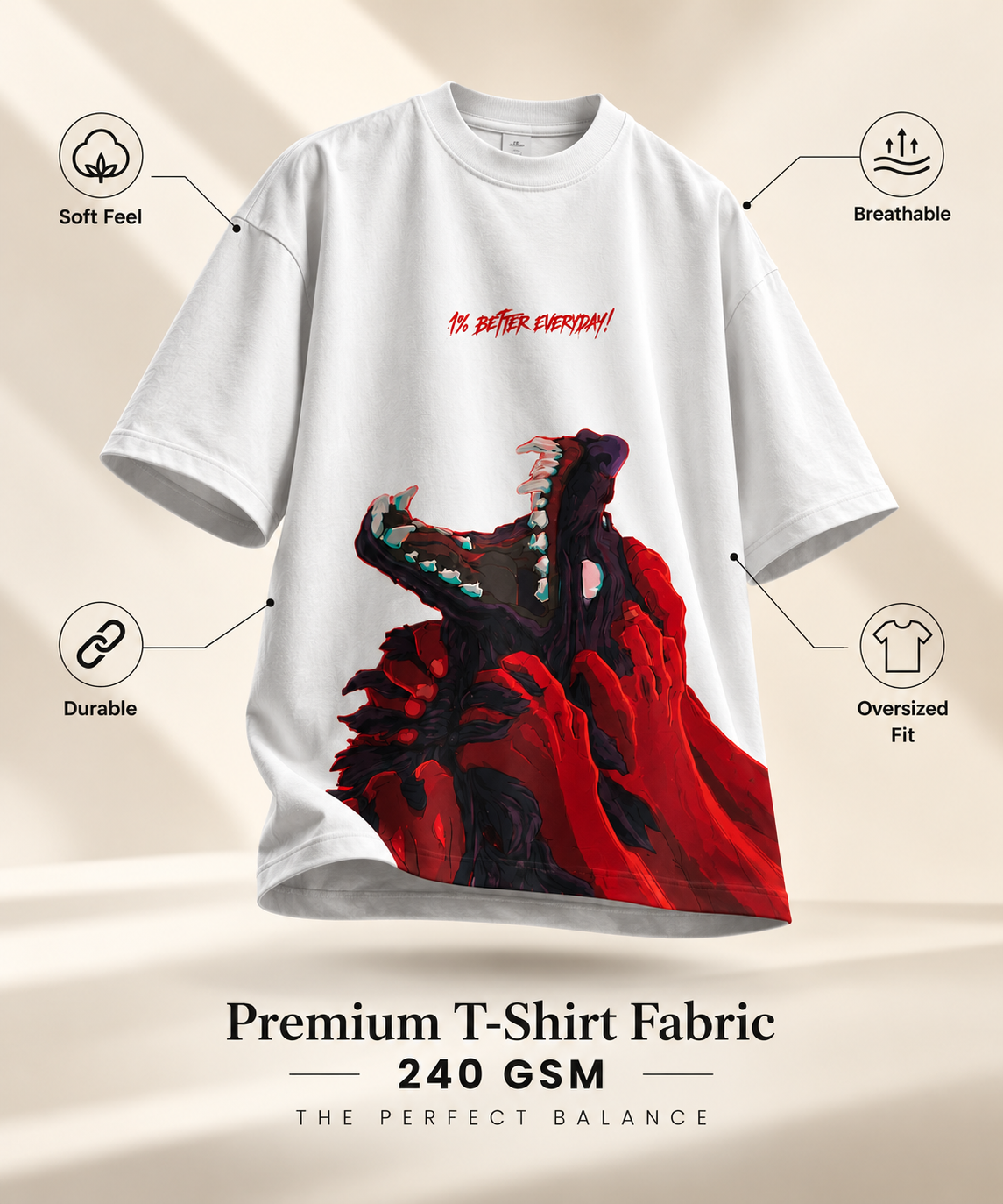 1% Better - WYSE Gym Tee