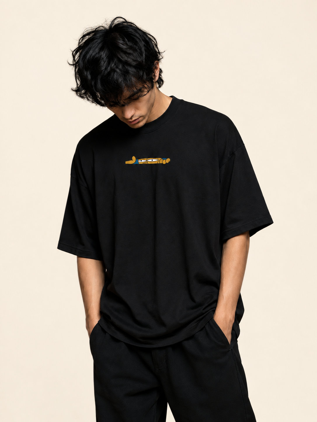Mischief Eyes - WYSE Oversized Tee