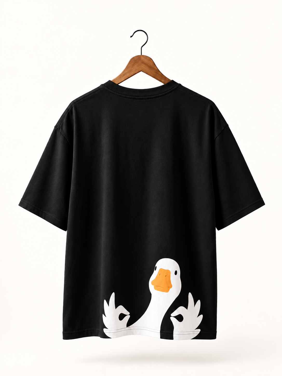 Peeking Duck - WYSE Oversized Tee
