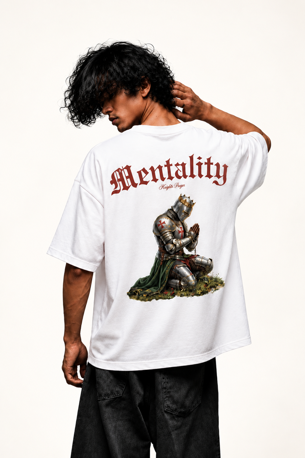 Knight's Prayer - WYSE Oversized Tee