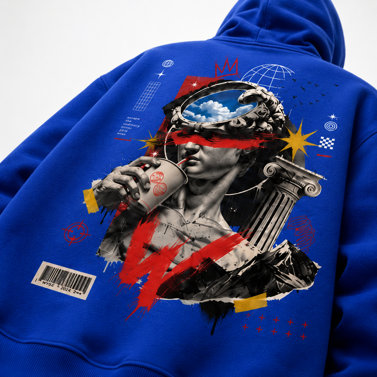 Blue Renaissance Hoodie