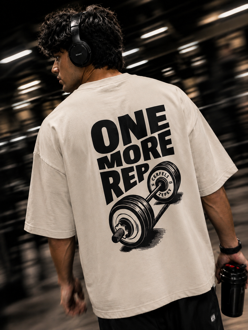 One More Rep Gym Tee