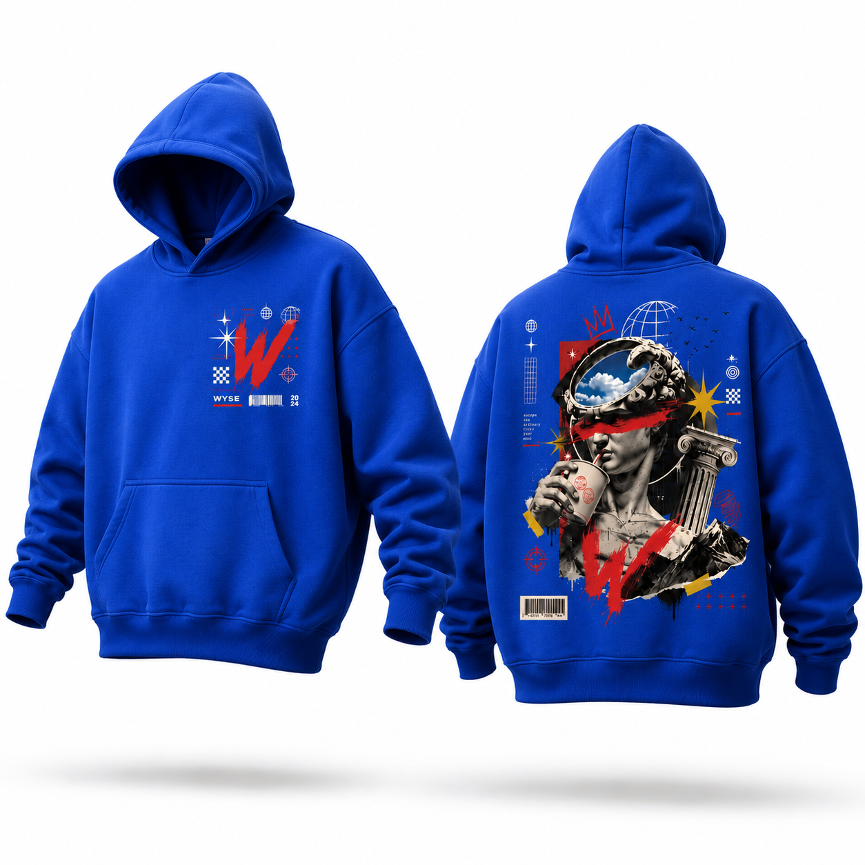 Blue Renaissance Hoodie