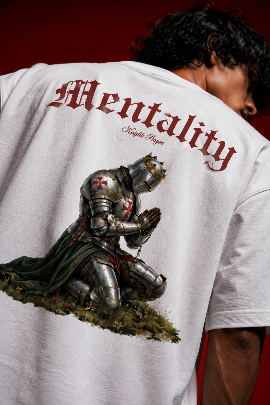 Knight's Prayer Oversized Tee