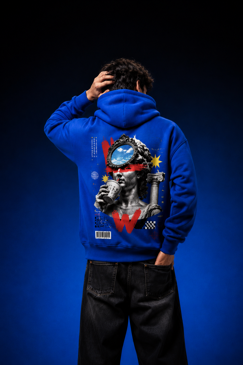 Blue Renaissance Hoodie