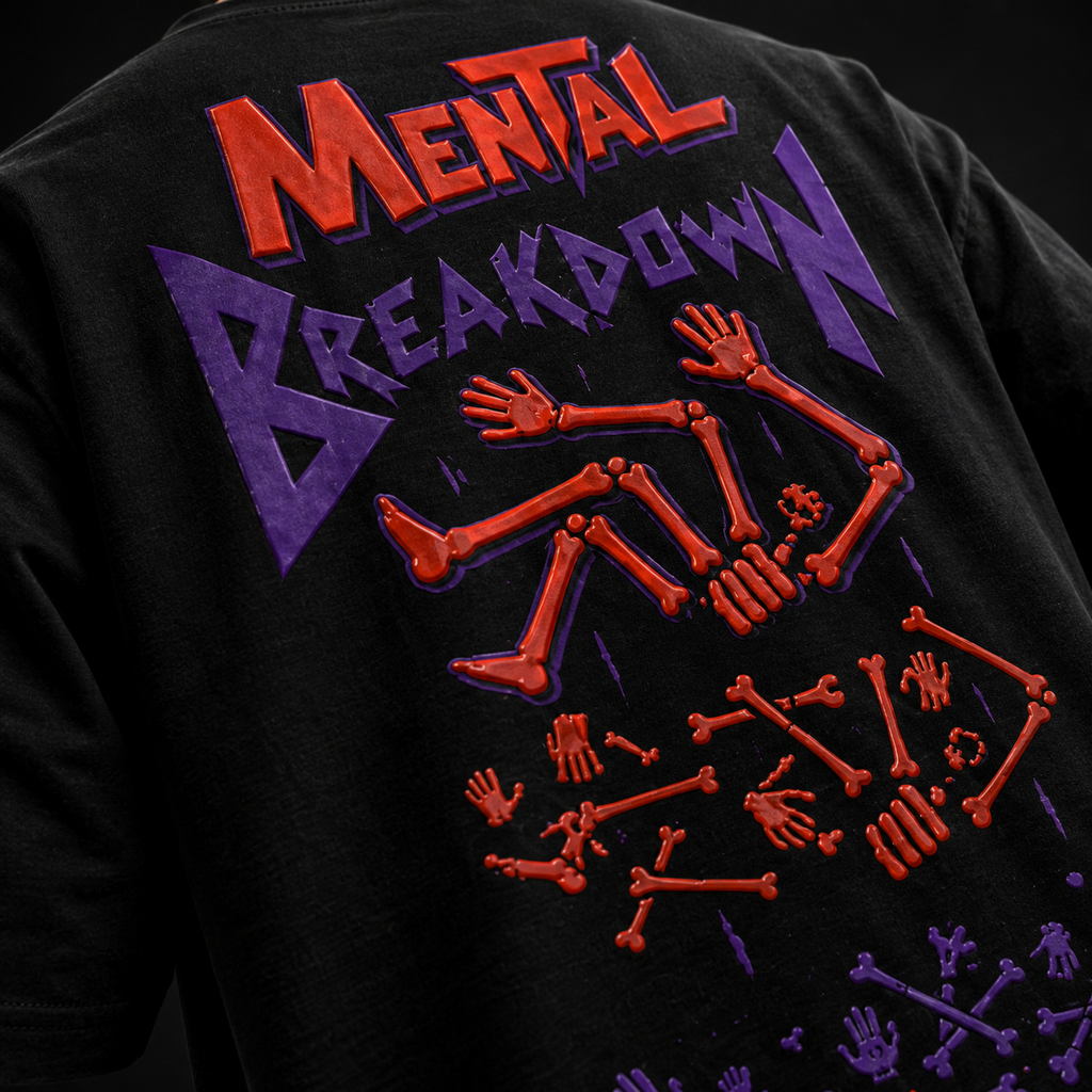 Mental Breakdown Oversized Tee