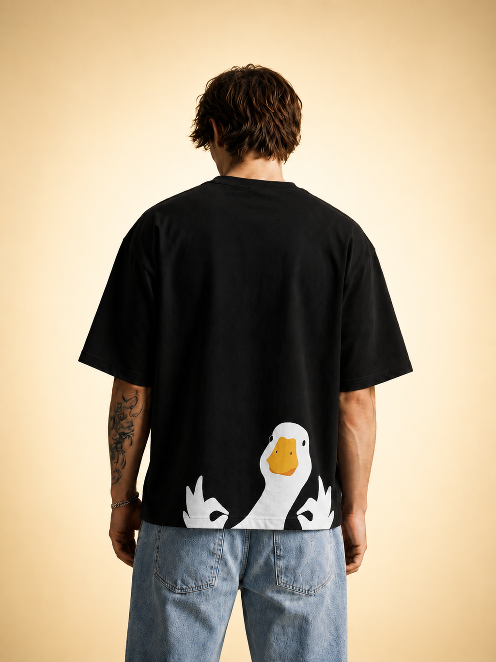 Peeking Duck Oversized Tee