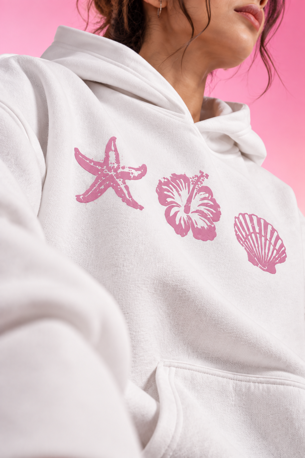 Coastal Bloom Women's Hoodie