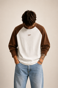WYSE Core Brown Raglan Tee