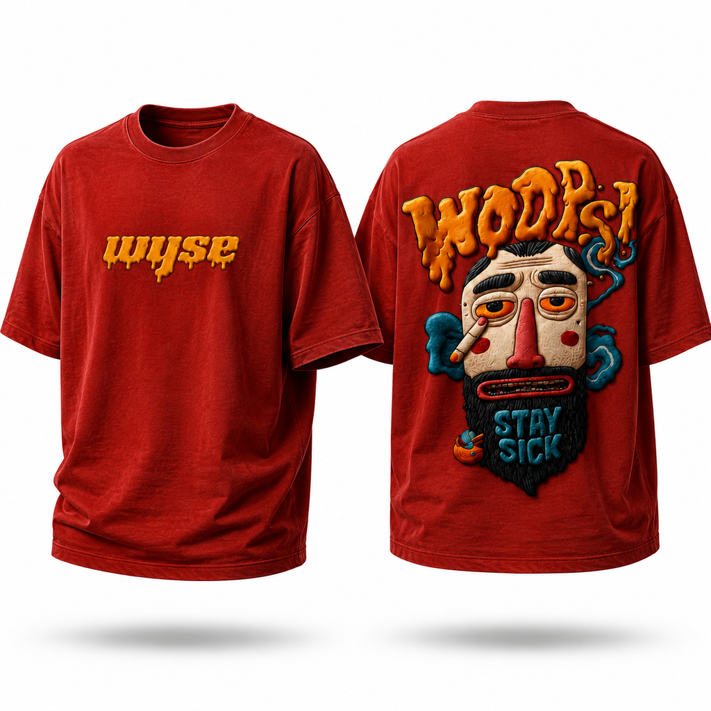 Stay Sick Oversized Tee