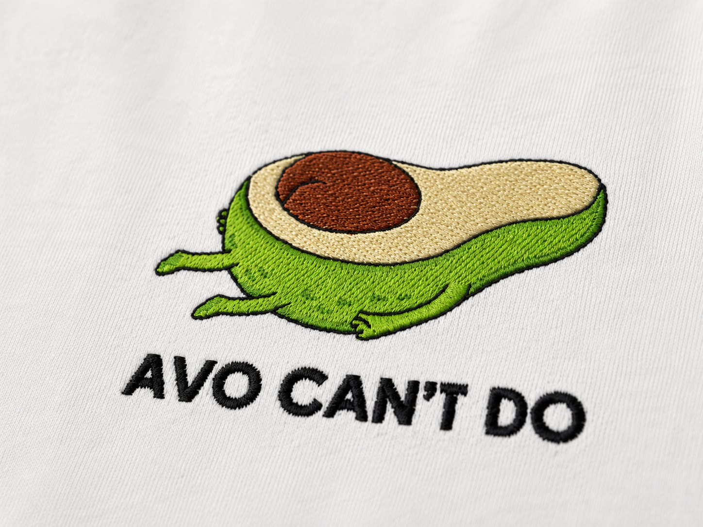 Avo Can't Do Oversized Tee